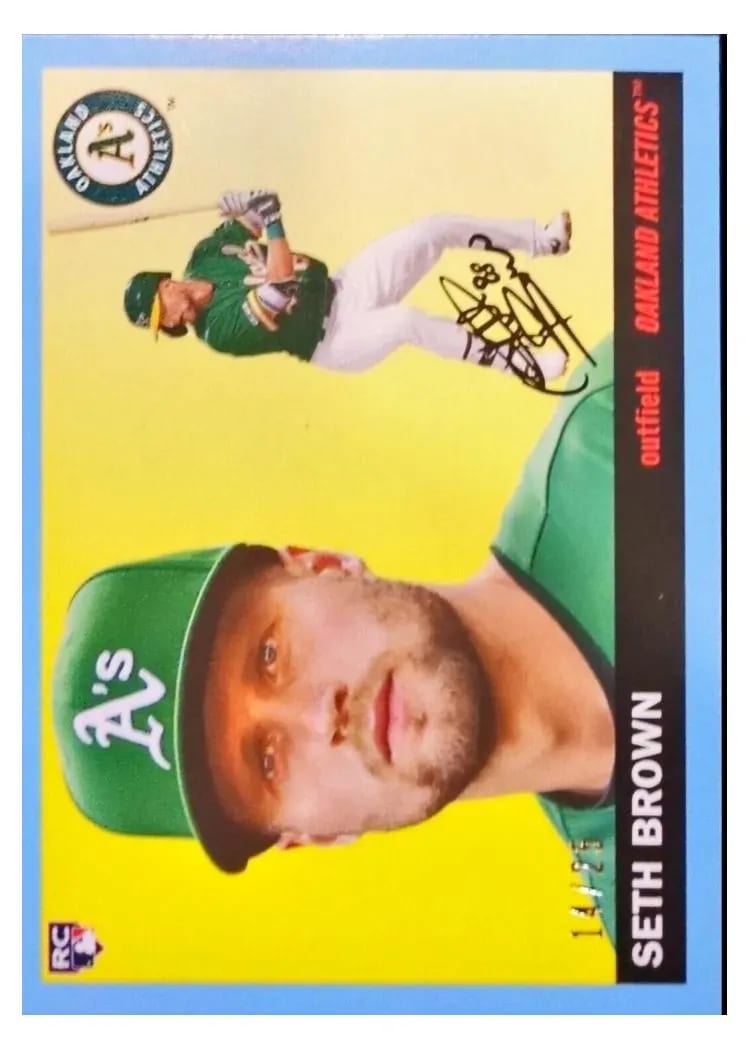 2020 Topps Archives Base Set Seth Brown #13 card