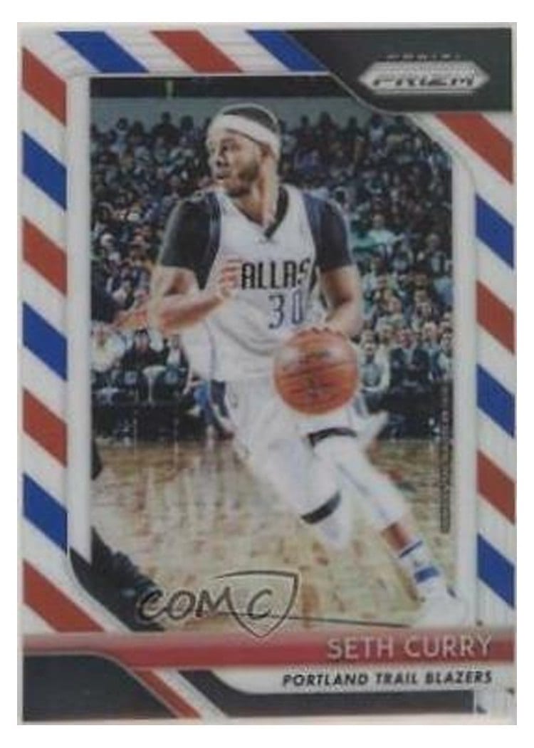 2018-19 Panini Prizm Base Set Seth Curry #131 card