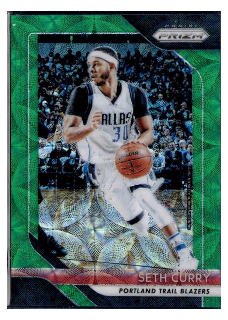 2018-19 Panini Prizm Base Set Seth Curry #131 card