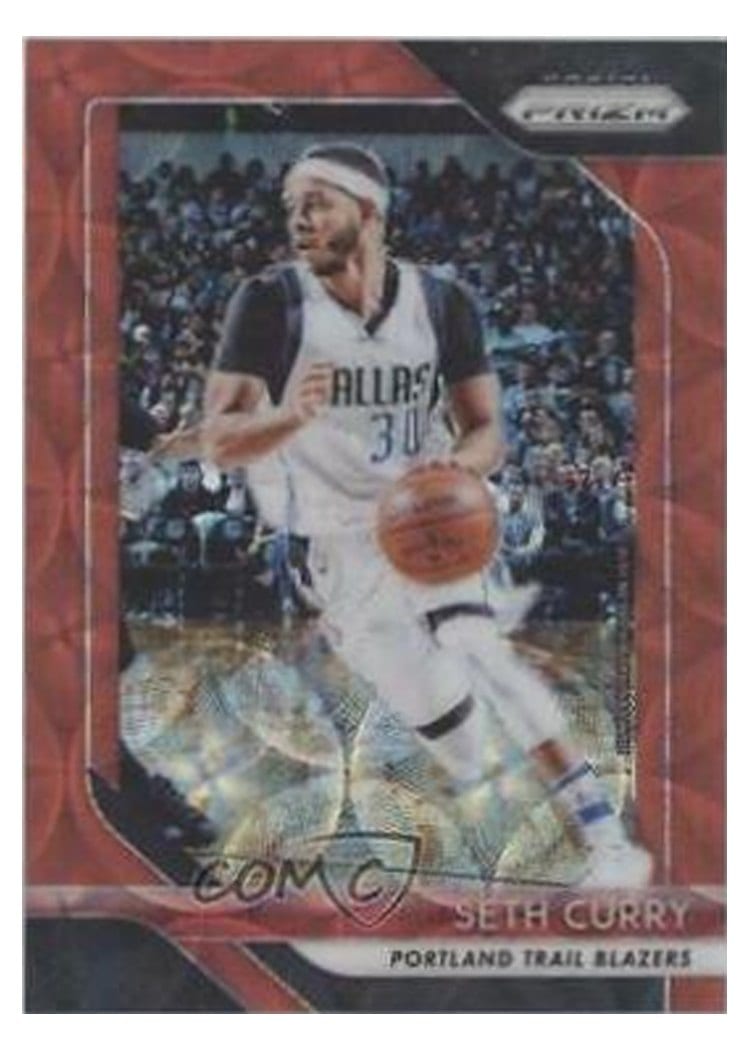 2018-19 Panini Prizm Base Set Seth Curry #131 card