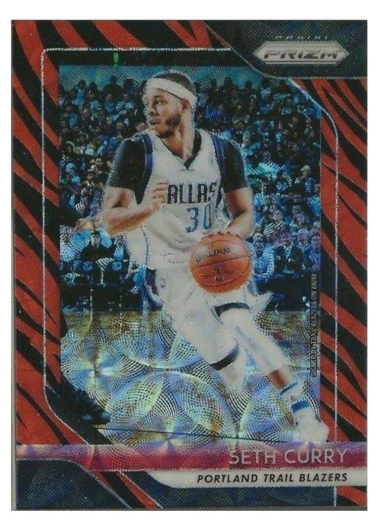 2018-19 Panini Prizm Base Set Seth Curry #131 card