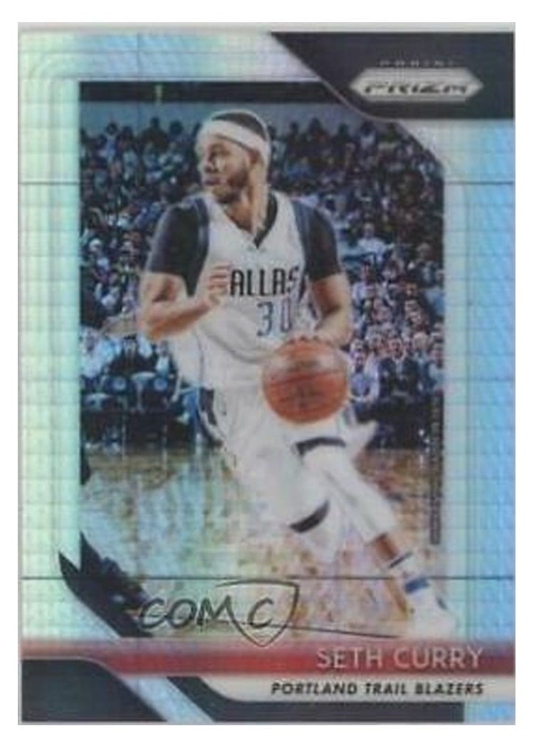 2018-19 Panini Prizm Base Set Seth Curry #131 card