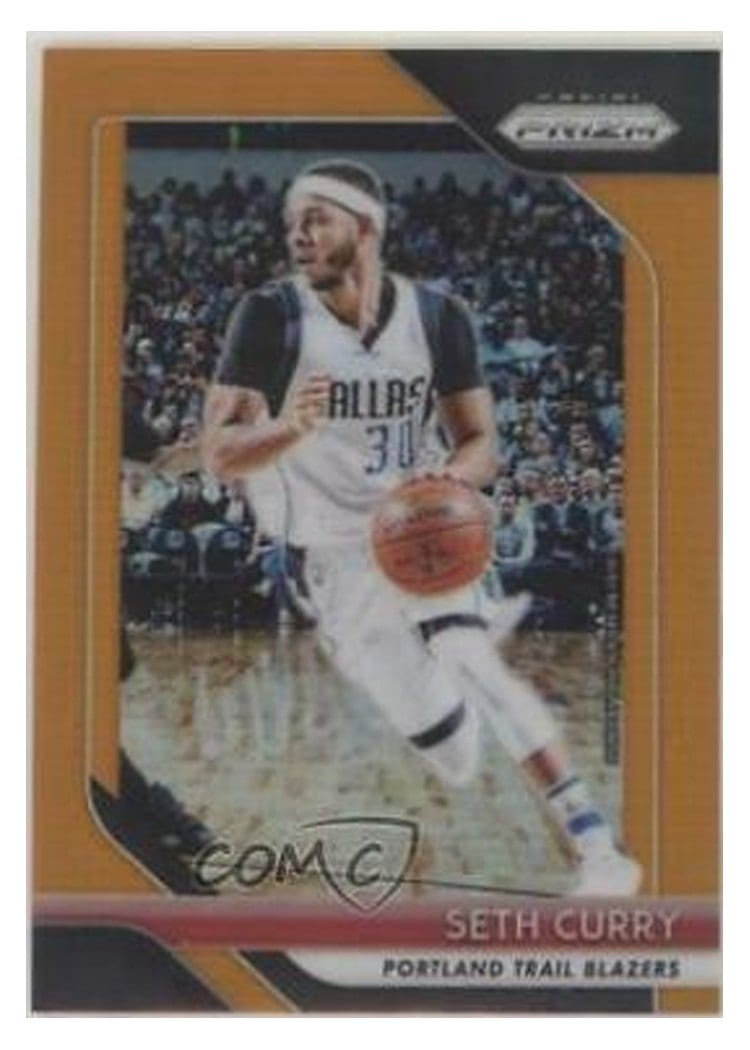 2018-19 Panini Prizm Base Set Seth Curry #131 card