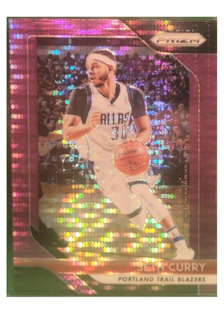 2018-19 Panini Prizm Base Set Seth Curry #131 card