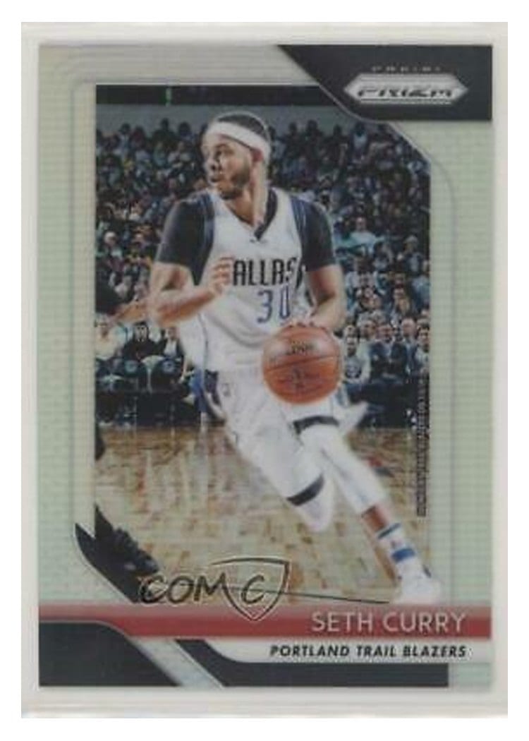 2018-19 Panini Prizm Base Set Seth Curry #131 card
