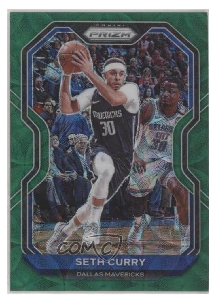 2020-21 Panini Prizm Base Set Seth Curry #194 card