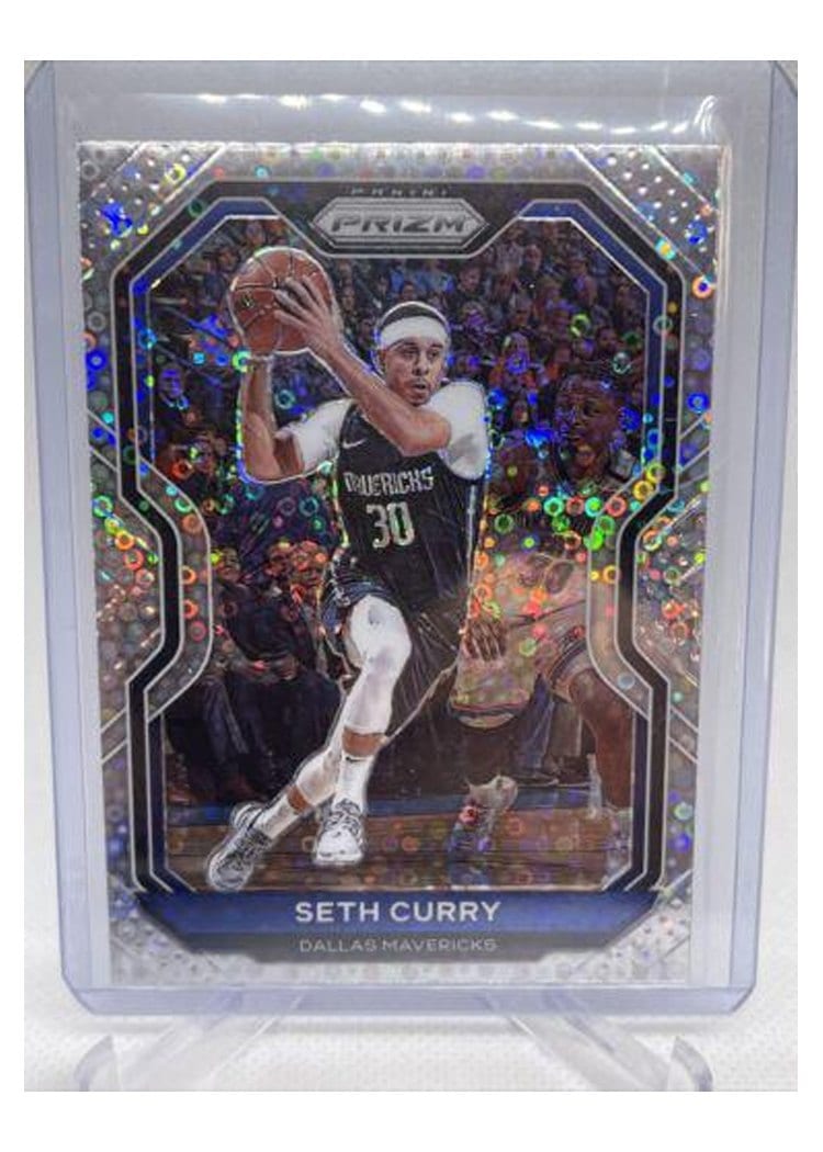 2020-21 Panini Prizm Base Set Seth Curry Fast Break Prizm #194 card