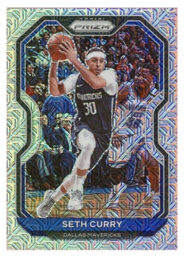 2020-21 Panini Prizm Base Set Seth Curry #194 card