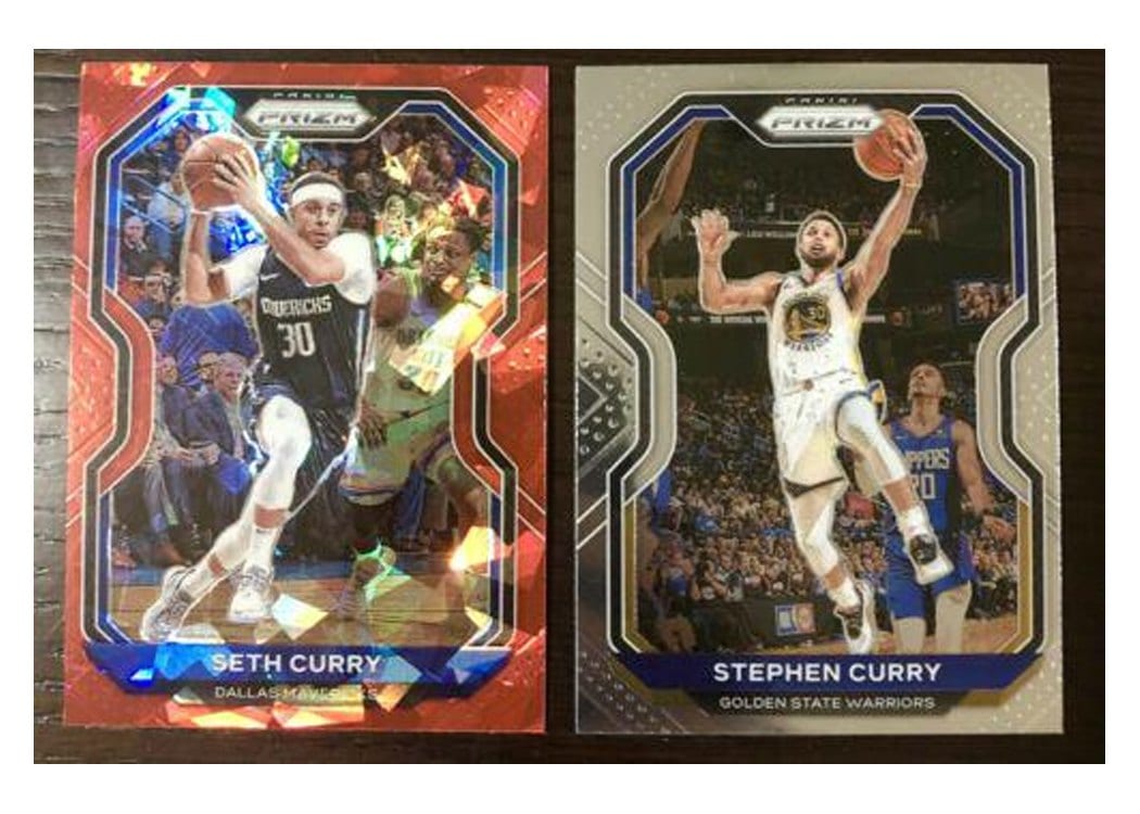 2020-21 Panini Prizm Base Set Seth Curry #194 card