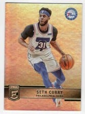 2021-22 Donruss Elite Base Set Seth Curry #48 card