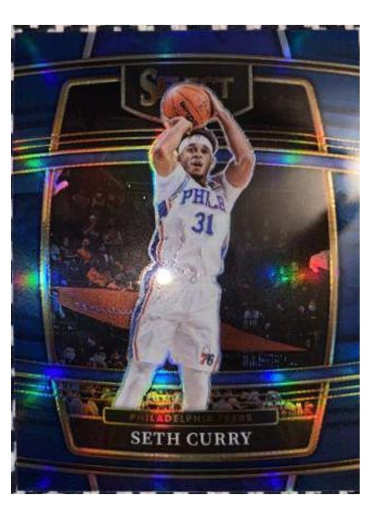 2021-22 Panini Select Base Set Seth Curry #84 card