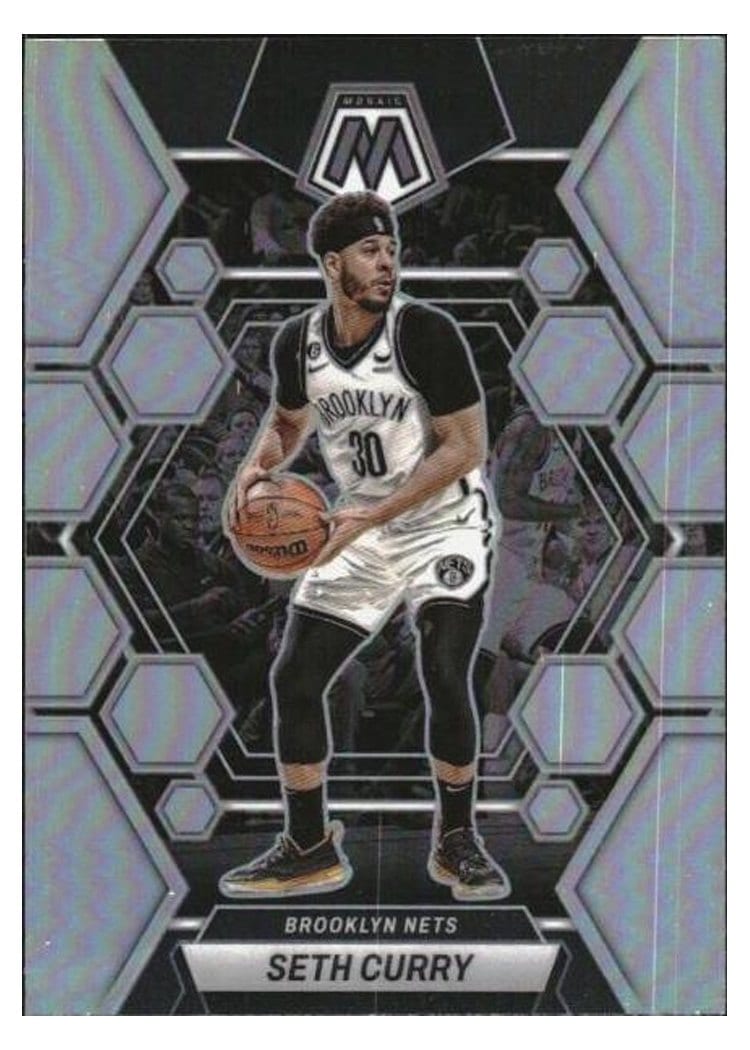 2022-23 Panini Mosaic Base Set Seth Curry #150 card