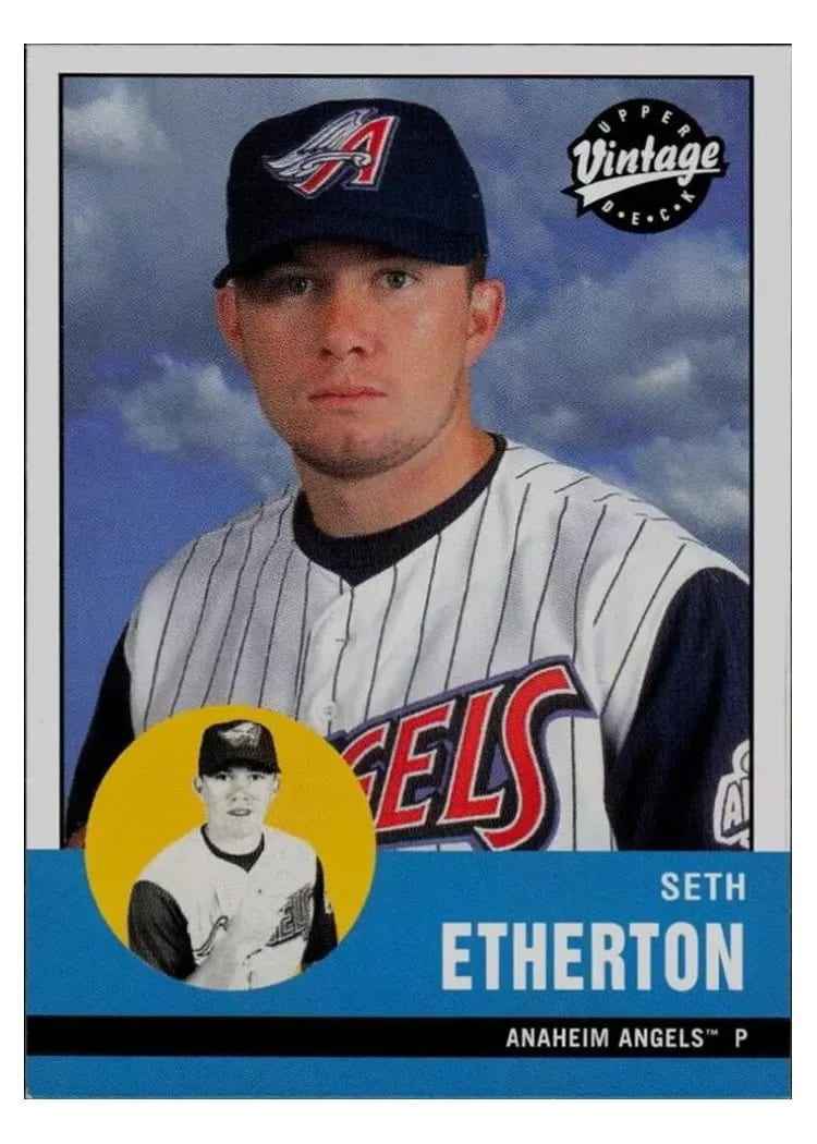 2001 Upper Deck Vintage Seth Etherton #2 card