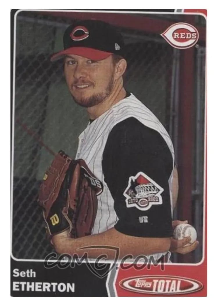 2003 Topps Total Seth Etherton #331 card