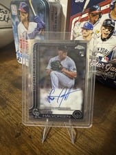 2025 Topps Chrome Rookie Autographs Seth Halvorsen #RA-SH card