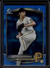 2025 Bowman Draft Sapphire Base Set Seth Hernandez #BDC-25 card