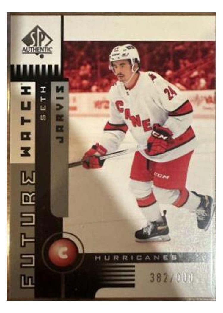 2021-22 SP Authentic 2001-02 Retro - Future Watch Seth Jarvis #01FW-SJ card