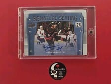 2021-22 Upper Deck Premier Premier Signature Seats Seth Jarvis #PSS-SJ card