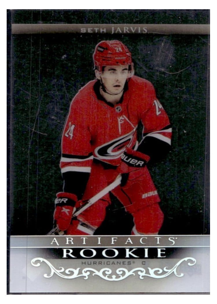 2022-23 Upper Deck Artifacts 2021-22 Update - Clear Cut Rookies Seth Jarvis #CRU-6 card