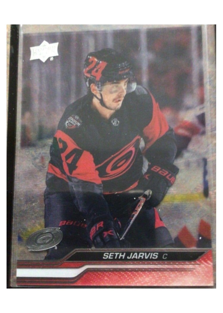 2023-24 Upper Deck Base Set Seth Jarvis #31 card