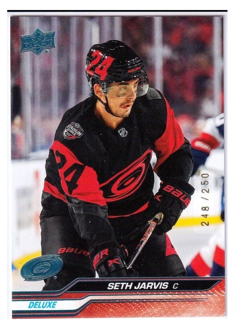 2023-24 Upper Deck Base Set Seth Jarvis #31 card