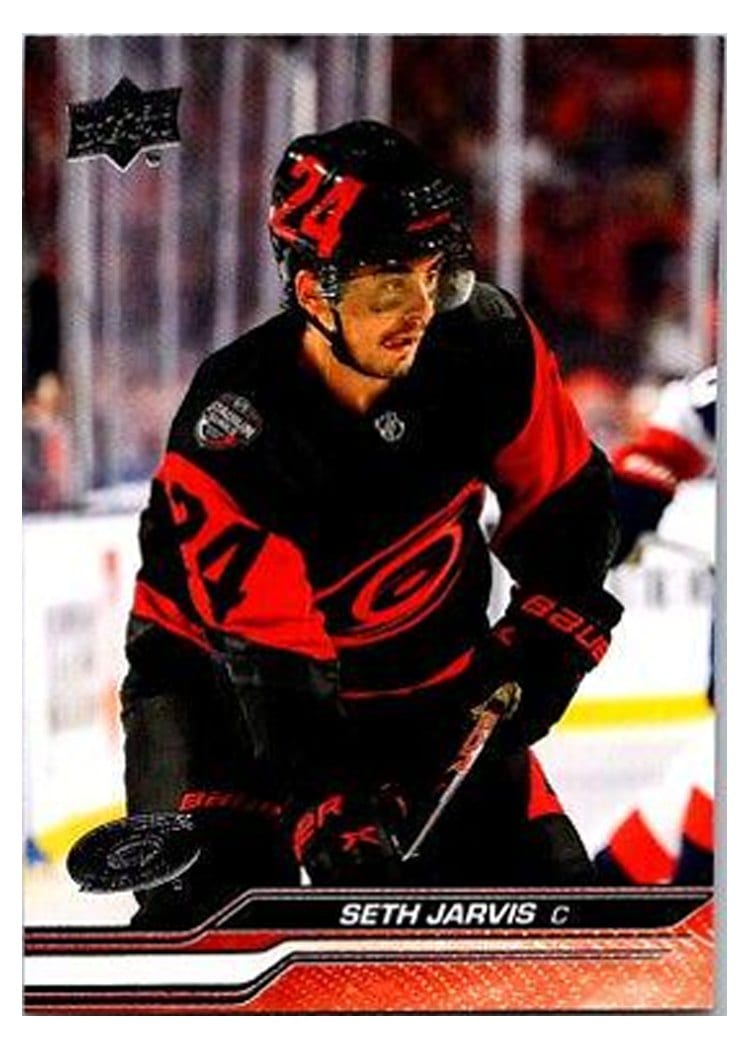 2023-24 Upper Deck Base Set Seth Jarvis #31 card