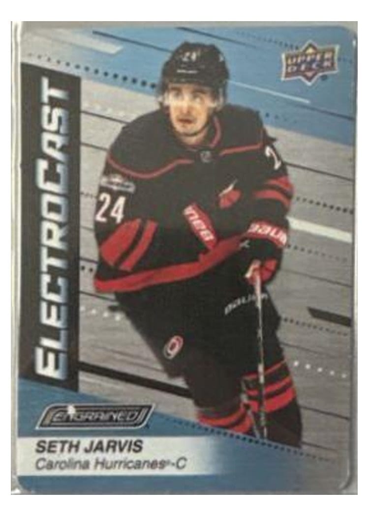 2023-24 Upper Deck Engrained ElectroCast Metal Seth Jarvis #EC-21 card