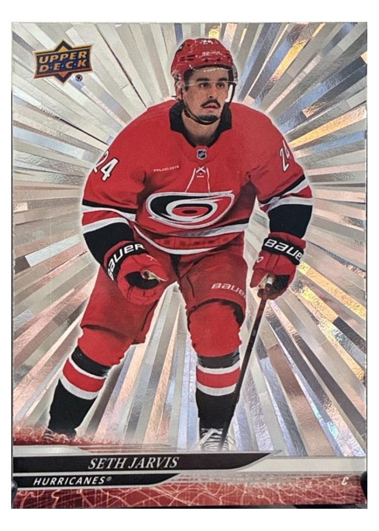 2024-25 Upper Deck Base Set Seth Jarvis #521 card