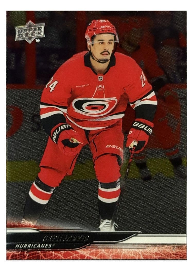 2024-25 Upper Deck Base Set Seth Jarvis #521 card