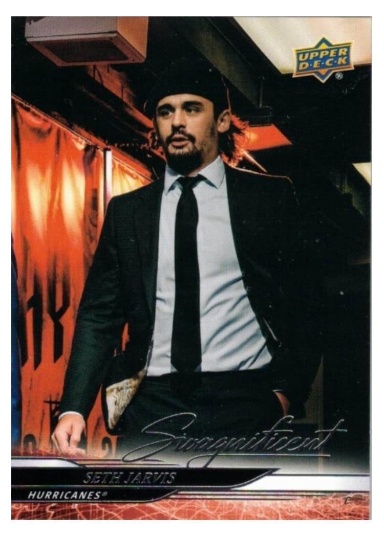2024-25 Upper Deck Base Set Seth Jarvis #521 card