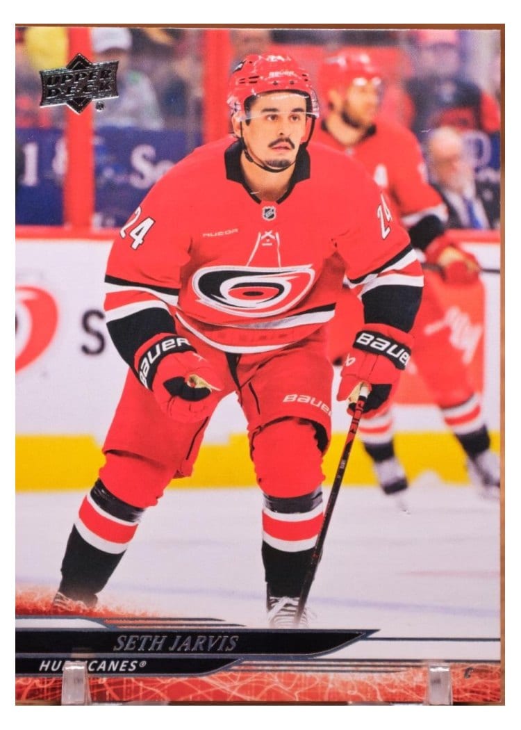 2024-25 Upper Deck Base Set Seth Jarvis #521 card