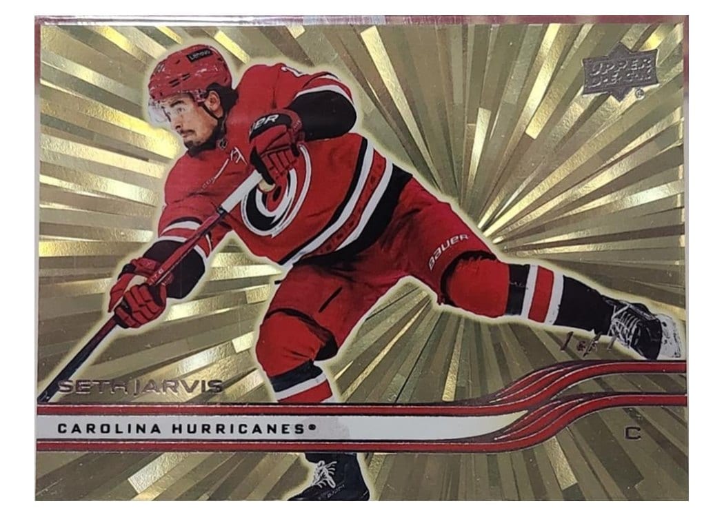 2025-26 Upper Deck Base Set Seth Jarvis #30 card