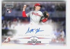 2025 Stadium Club Base Autographs Seth Johnson #SCBA-SJ card