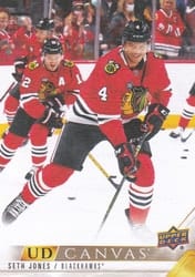 2022-23 Upper Deck UD Canvas Seth Jones #C137 card