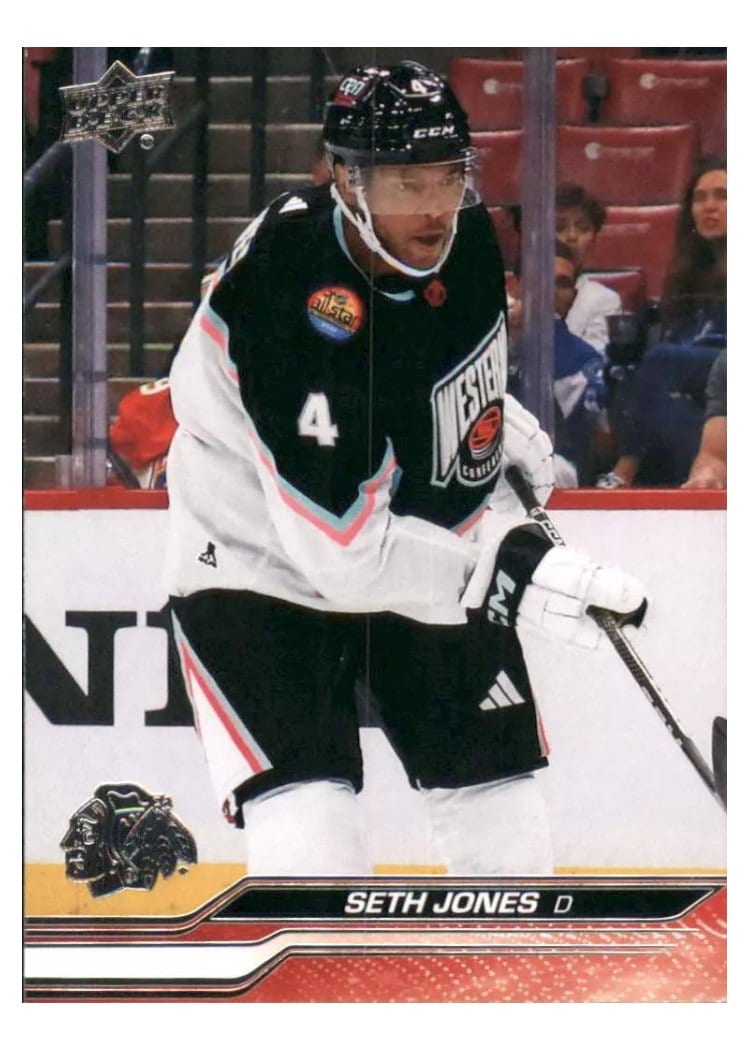 2023-24 Upper Deck Base Set Seth Jones #672 card