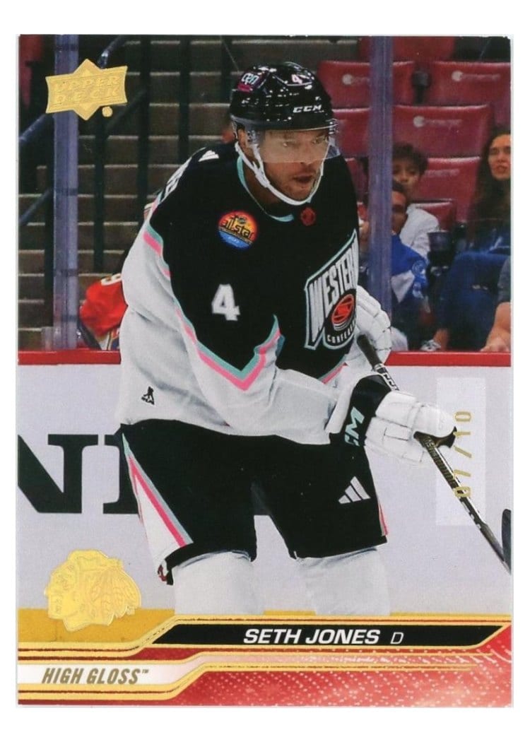 2023-24 Upper Deck Base Set Seth Jones #672 card