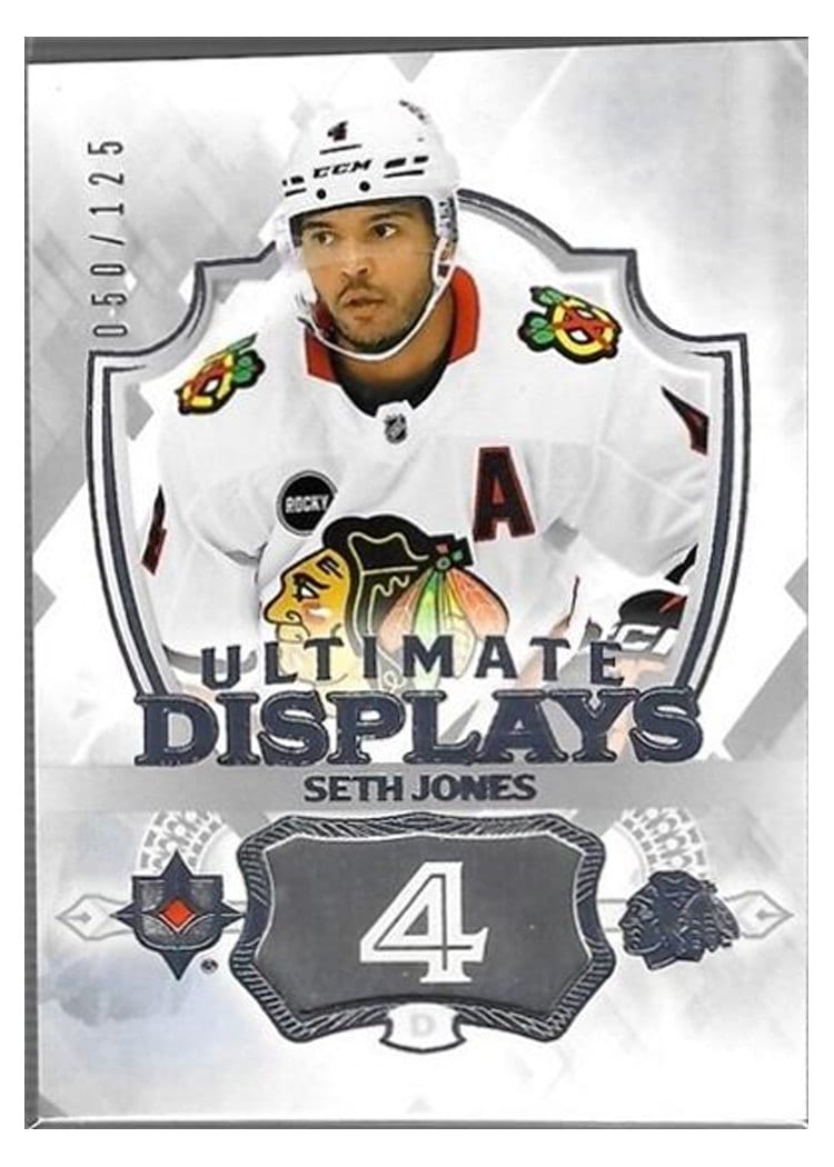 2023-24 Upper Deck Ultimate Collection Ultimate Displays Seth Jones #UD-SJ card