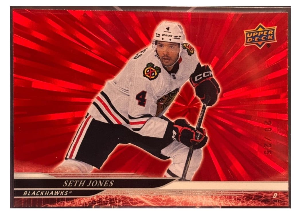 2024-25 Upper Deck Base Set Seth Jones #527 card