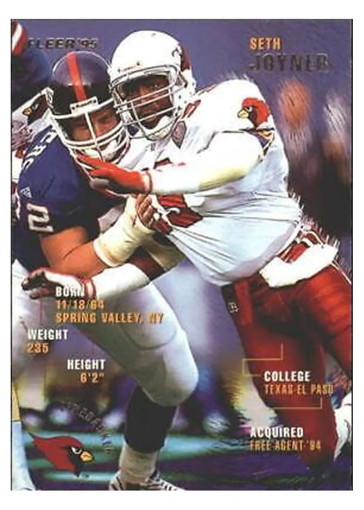 1995 Fleer Seth Joyner #5 card