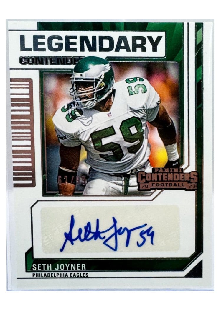 2023 Panini Contenders Legendary Contenders Autographs Seth Joyner #30