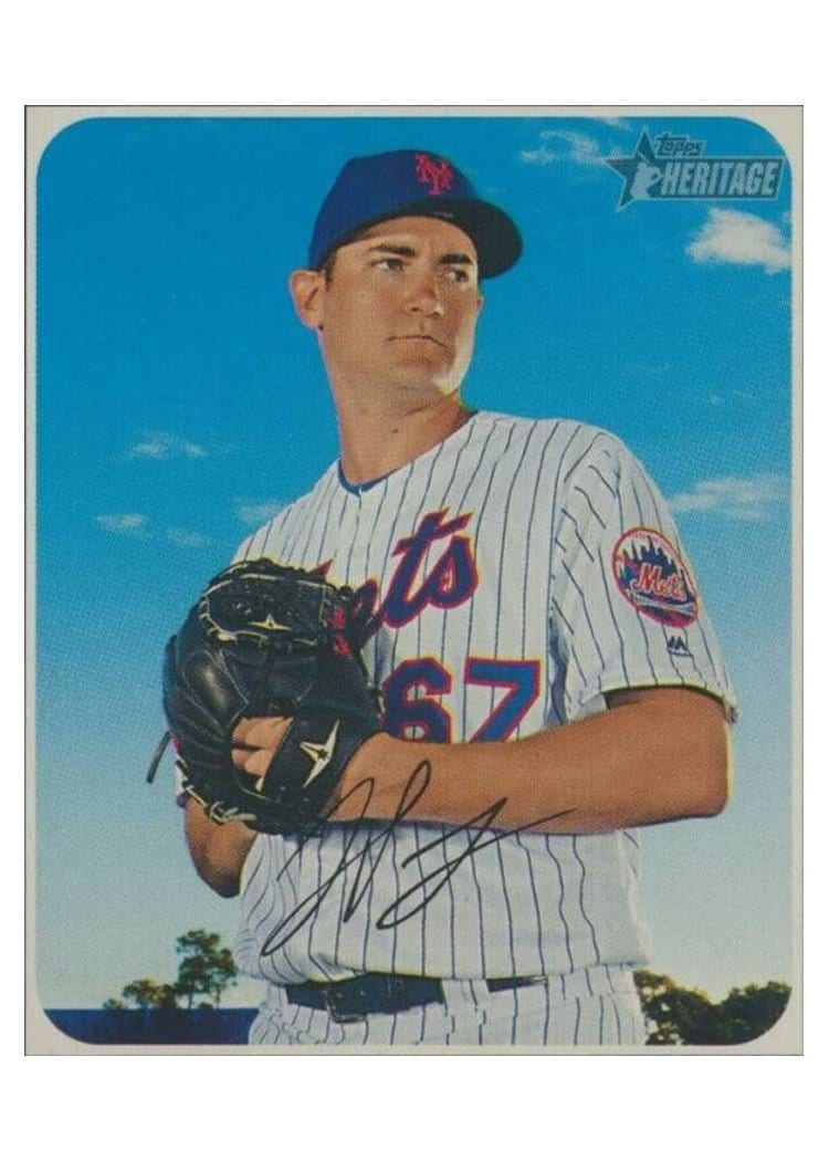 2020 Topps Heritage Base Set Seth Lugo #7 card