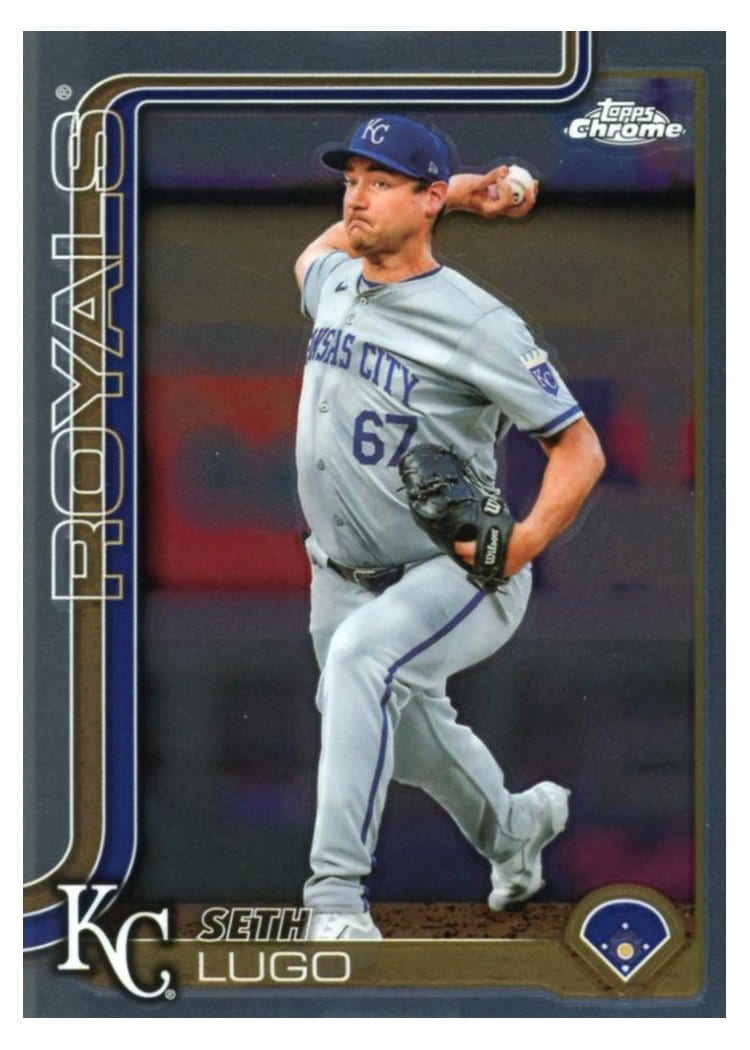 2025 Topps Chrome Base Set Seth Lugo #94 card