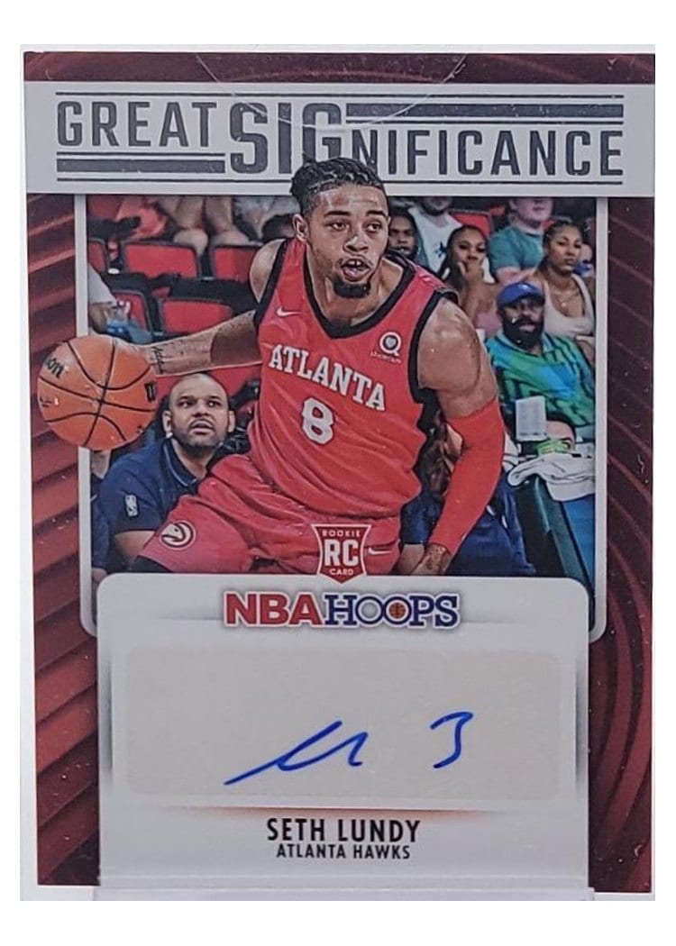 2023-24 Hoops Great SIGnificance Seth Lundy #GS-LUN card