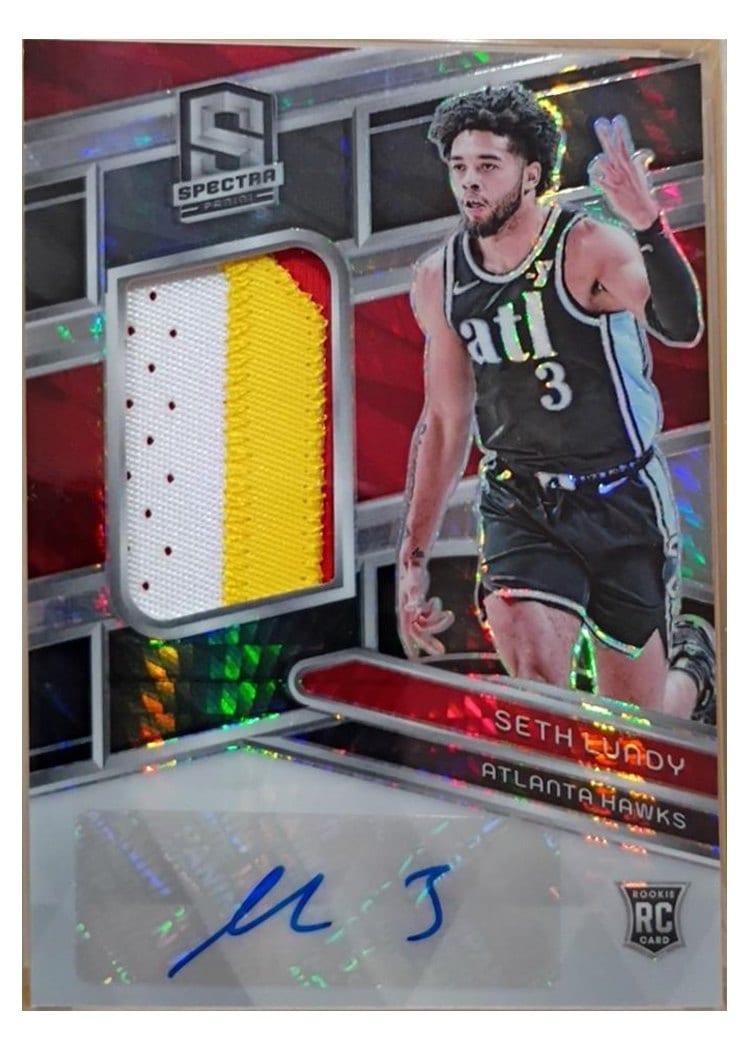 2023-24 Panini Spectra Base Set Seth Lundy #229 card