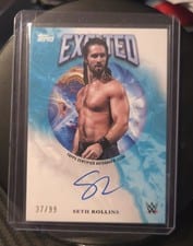 2025 Topps Exalted WWE Wrestling Exalted Autographs Seth Rollins #EXA-SET card
