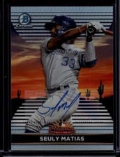 2022 Bowman Chrome 2021 AFL Fall Stars Seuly Matias #AFLS-5 card