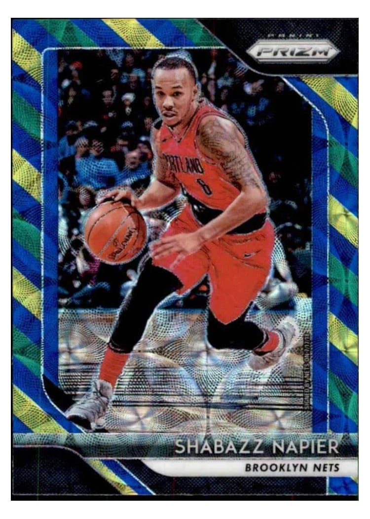 2018-19 Panini Prizm Base Set Shabazz Napier #268 card