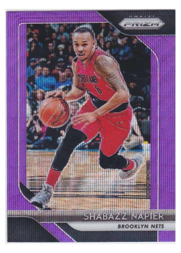 2018-19 Panini Prizm Base Set Shabazz Napier #268 card