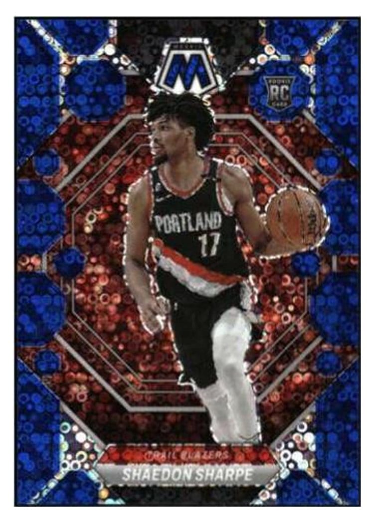 2022-23 Panini Mosaic Base Set Shaedon Sharpe #213 card