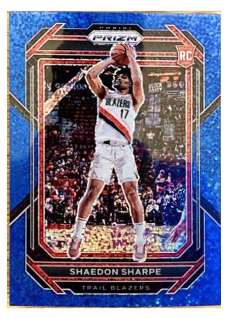 2022-23 Panini Prizm Base Set Shaedon Sharpe #250 card